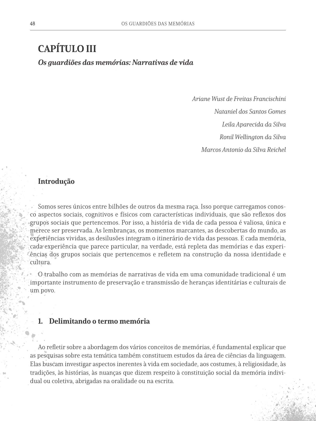 Página 48 do livro Os Guardiões das Memórias